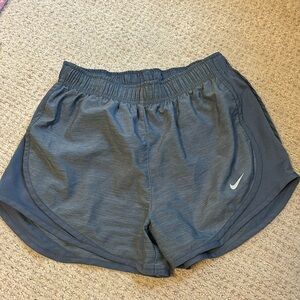 Blue Nike Tempo lined running shorts